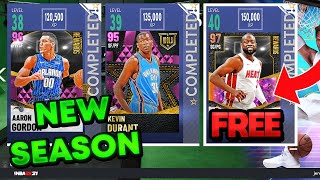 SEASON 3 NBA 2K21 MYTEAM FREE GALAXY OPAL DWYANE WADE & MORE