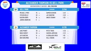 Geelong Cricket Association - GCA T20 Cup - Round 2 - Alexander Thomson v Bell Park