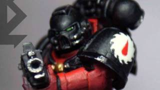 How to paint Flesh Tearers Space Marines by Lester Bursley