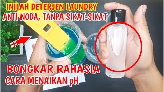 CARA MENAIKAN PH DETERGENT CAIR LAUNDRY DETERJEN ANTI NODA