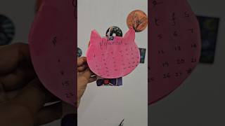 Calender 💕✨️🗓| cute calender | kitty | craft | easy crafts | Amrutha Krishnakumar |Paper craft ideas