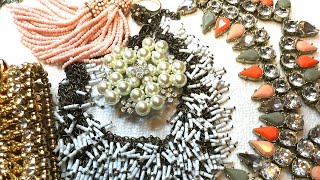 THREDUP DIY JEWELRY Rescue Box Unboxing for SALE on Poshmark Youtube PART 1 -  J CREW & A BIT OF 925