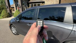 How to Use the Remote Start on a 2018 - 2020 Honda Odyssey