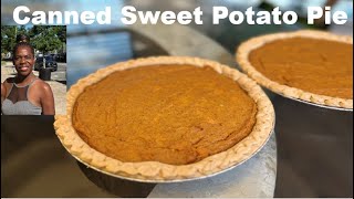 Sweet Potato Pie Recipe with Canned Yams  | Updated