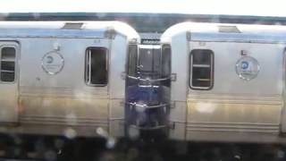 Rockaway Park Shuttle train at Beach 44th Street-Frank Avenue