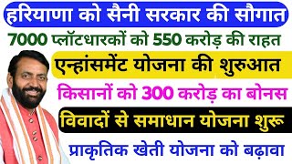 सैनी सरकार की हरियाणा को सौगात | विभिन्न प्रकार की योजनाओं पर करोड़ों रुपयों खर्च ||