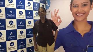 AppWorld Customer Review at iPhone 5S Service Center -Hitech City Gachibowli Hyderabad