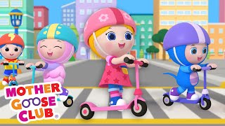 Scooting Around | Mother Goose Club Cartoons #NurseryRhymes