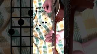 JAWNY - Honeypie // Ukulele Chords 🎶 #jazz #jawny #honeypie #ukulele #funk