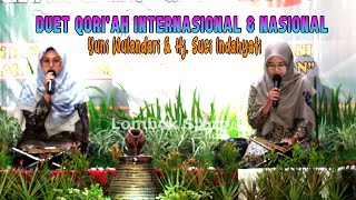 DUET QORI'AH INTERNASIONAL & NASIONAL || Yuni Wulandari & Hj. Suci Indahyati