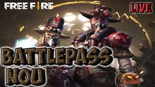 NOUL BATTLEPASS!!!SQUAD CU ABONATII?GARENA FREE FIRE ROMANIA