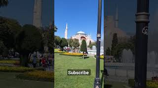 Hagia Sofia Mosque | Beautiful View | #istanbul #turkey #viral #shortsviral #viralshorts