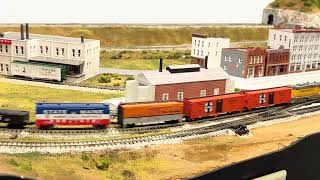 Auto Roads, making, painting, striping and aging, with the N Scale Conejos Valley Railroad, Part 2