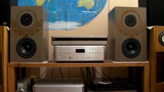 2 way seas diy speaker demo (zhao cong)KRELL AMP.