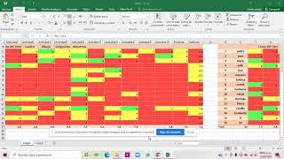 Formato de Calificaciones Automatizado Excel