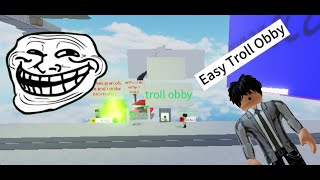 Noob Plays His Own Troll Obby (Roblox Obby Creator )