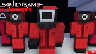 Squid games in Minecraft (Mod review)