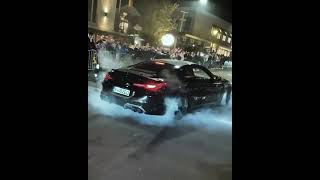 BMW M8 Burnout