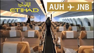 Etihad Boeing 787-9 Economy Flight Experience: Abu Dhabi to Johannesburg (EY602)