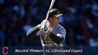 Oakland A's Offensive Outbursts Episode 23 vs. Cleveland Indians (1990)