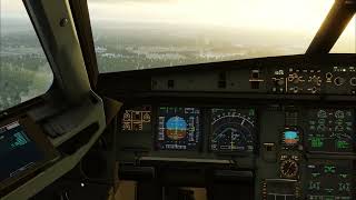 Bounced Landing - British Airways Airbus A321 Landing at London Heathrow Airport | X-Plane 12