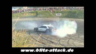 VW Pfingsttreffen 2011 Bautzen / Burnout WM - Burnout 2. Qualifikation: Team Gum Police