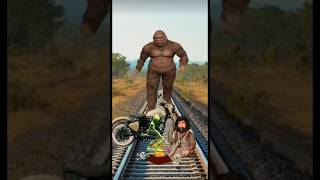 Gorila attack Dome to casita & tantrik baba save bike funny vfxvideo#short#gorila#dome#tankrik#omvfx