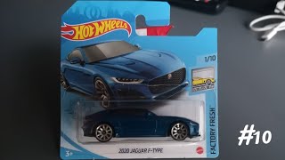 Hot Wheels Unboxing #10  -  2020 Jaguar F-Type (Factory Fresh- 1/10)