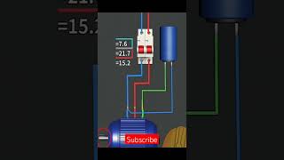 Easy Connection For AC Motor #video #experiment