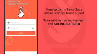 Konsep Aplikasi Tante Sasa - Relasi Bisnis Untuk Kamu