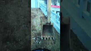 Awesome Excavator Operator Skills - Excavator Operator With Highly Precise Skills  EP114 #Shorts