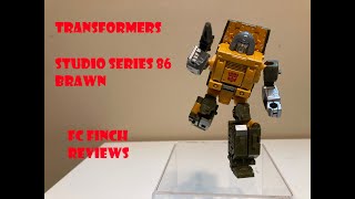 TRANSFORMERS STUDIO SERIES 86 - BRAWN: FINCH REVIEWS