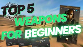 TOP 5 Weapons for BEGINNERS Warzone and DMZ Season 5