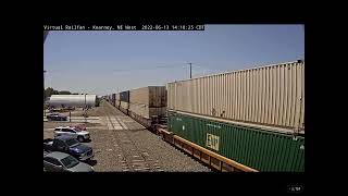 Union Pacific Intermodal train at kearney