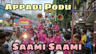 Appadi Podu + Saami Saami| Melody Beats Jayesh☎️-9967144365|Ganpati Aagman 2022 | Mumbai banjo party