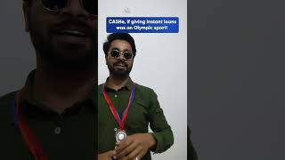 If Giving Loans Were an Olympic Sport, CASHe Would Win Gold! 🏅😂 #fastloans #cashloan