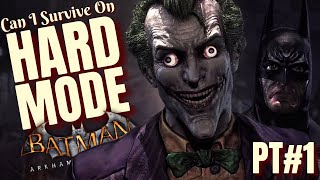 You've NEVER Seen A PRO Like Me! Batman Arkham Asylum - PT #1 (HARD DIFFICULTY)