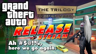 First Time Playing GTA: The Trilogy - The Definitive Edition | RELEASE STREAM