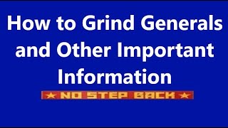 How to Grind Generals Plus Some Other Important General Information - Hoi4 NSB