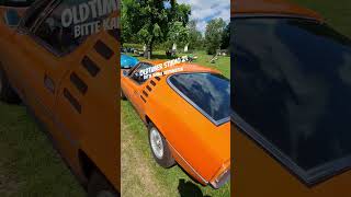 Völlig abgefahren Alfa Romeo Montreal Orange  Eltvilel am Rhein 2024 #oldtimer #automobile