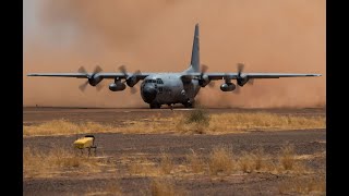 Lockheed C-130 Hercules Algerian Desert