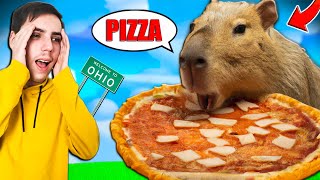 CINE a FURAT PIZZA de la CAPYBARA ?