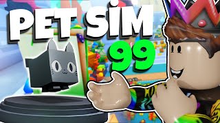 Oyunu Bitirmeye Çalışıyorum - Pet Simulator 99 Türkçe- Firacher Roblox