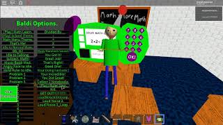 Become baldi on roblox