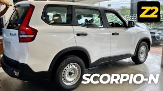 2024 Mahindra SCORPIO-N Z2 Base Model ❤️ With ON ROAD PRICE & MILEAGE✅