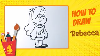 How to Draw Rebecca Grafityfalls