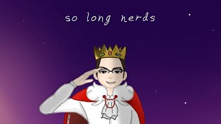 So long nerds [Technoblade fanart] [Rest easy King 👑🐷]