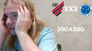 #REACT ATHLETICO - PR 3X3 CRUZEIRO #REAÇÃO (BRASILEIRÃO 2023 - 17° RODADA)