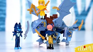 A new wee dragon for my collection! LEGO Ninjago build & review (with added minidolls 🙌🙌)