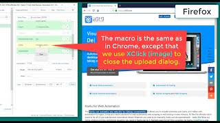 How to automate File Uploads in Chrome and Firefox with the UI Vision Selenium IDE